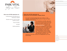 Tablet Screenshot of parkvital.de